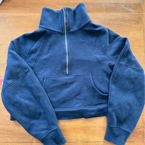 Funnel Neck Scuba Hoodie